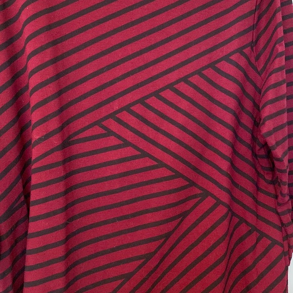 Karen Scott Striped Shirt NWOT Size XL - Picture 4 of 6